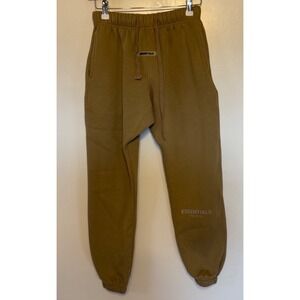 Fear of‎ God Essentials Sweatpants Men's Medium Khaki Brown Joggers – Streetwear